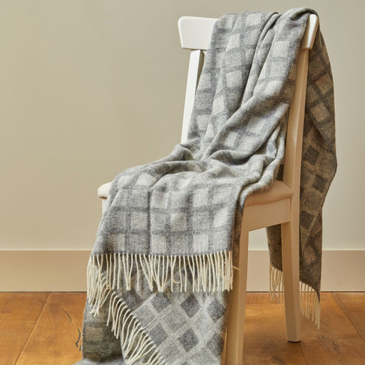 Dove Manhattan Throw By Tweedill