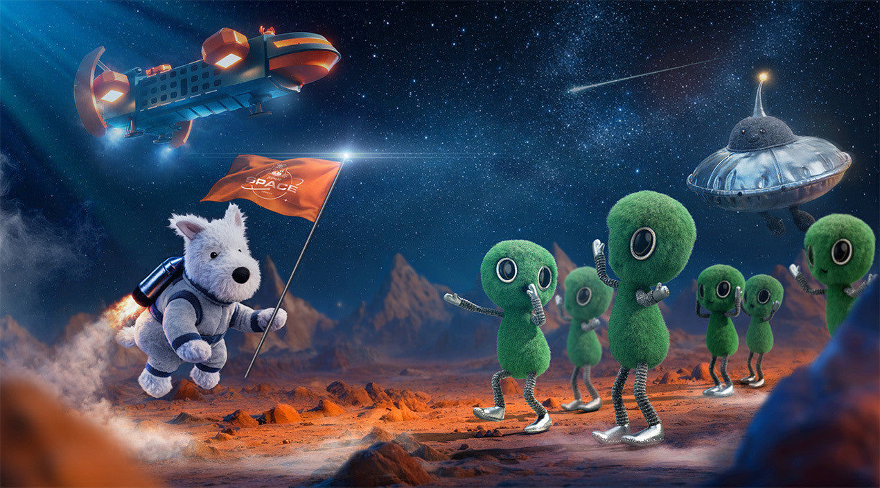 Amuseables Space Comet By Jellycat