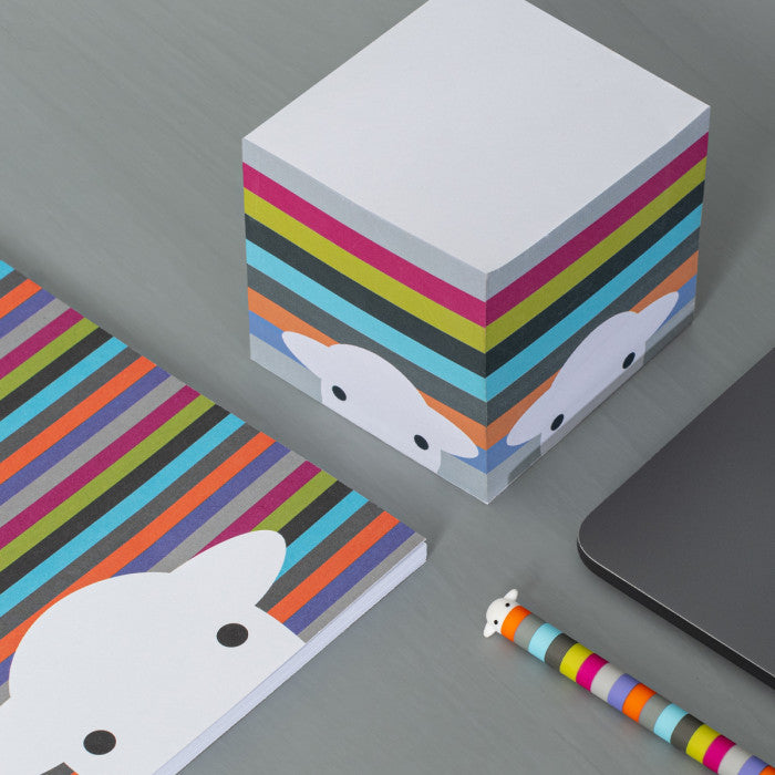 Peep Stripe Memo Block