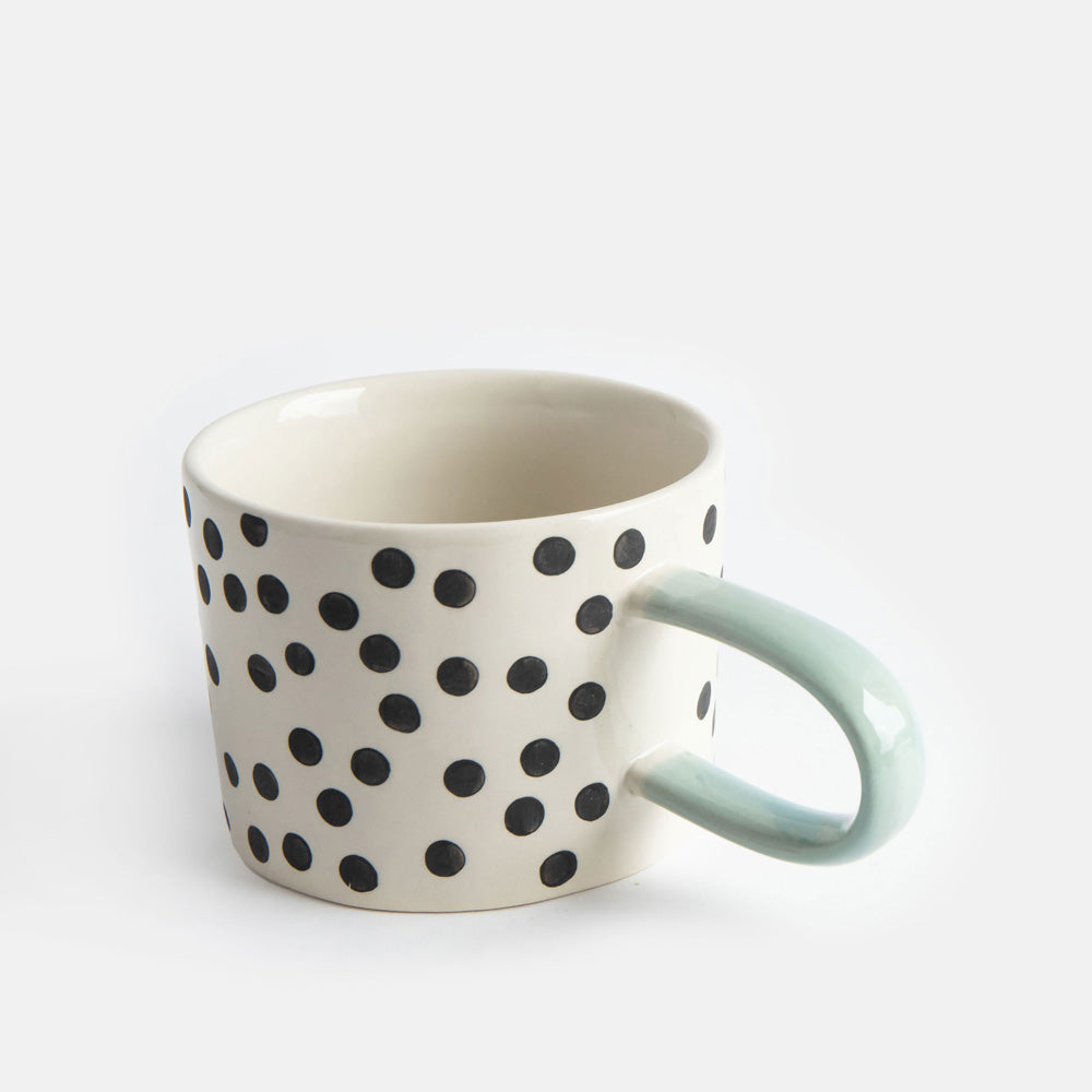Mono Ditsy Spot Mug