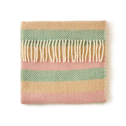 Summer Breeze Pram Blanket By Tweedmill