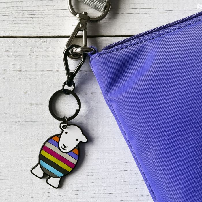 Herdy Yan Stripe Keyring