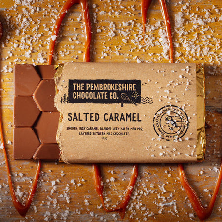 Salted Caramel & Milk Chocolate Bar
