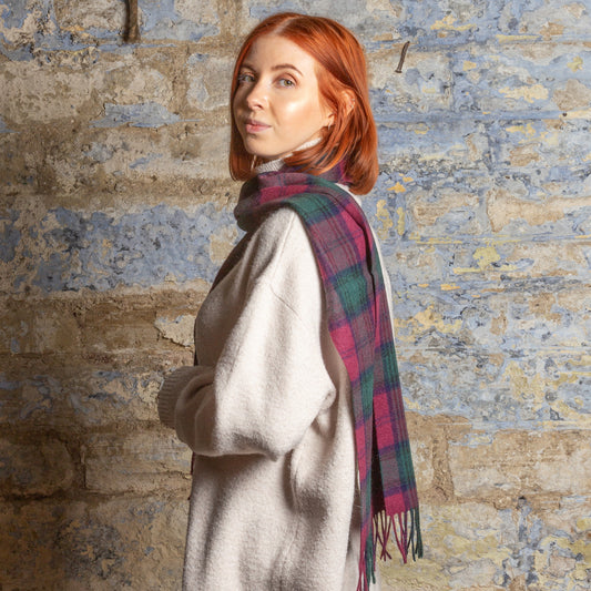 Rolled Fringe Lindsay Scarf By Tweedmill