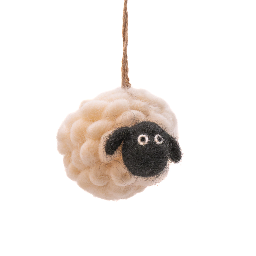 Fluffy Sheep Decoration