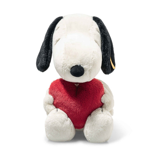 Snoopy Holding Love Heart By Steiff
