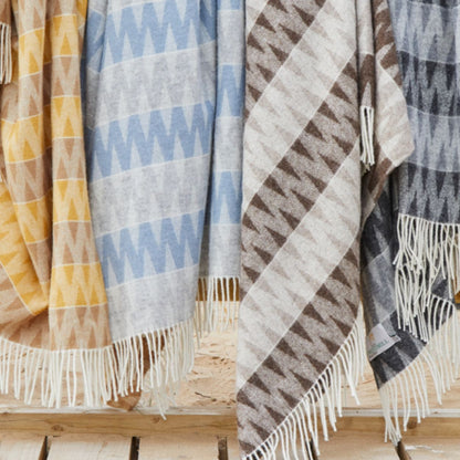 Snowdonia Dove Throw By Tweedmill