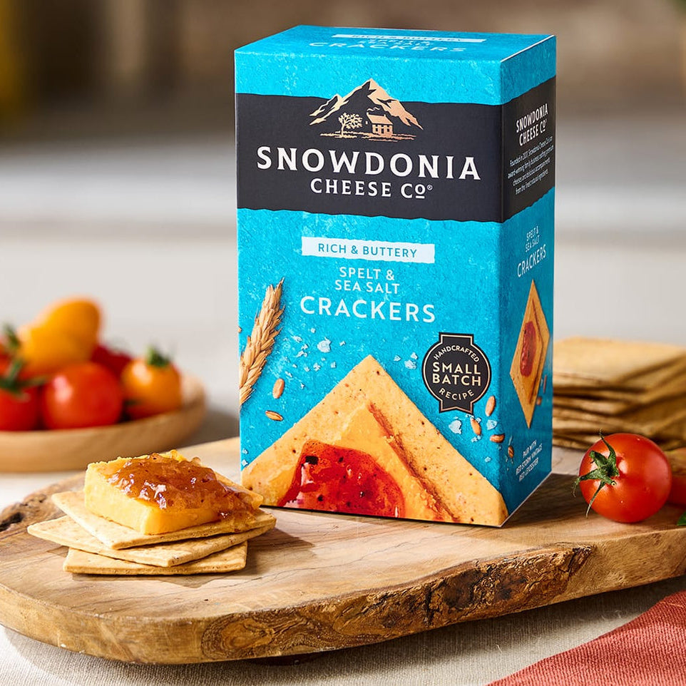 Sea Salt & Spelt Crackers