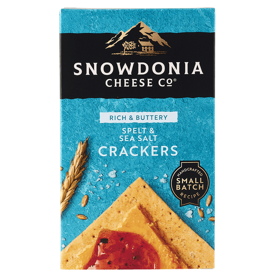 Sea Salt & Spelt Crackers