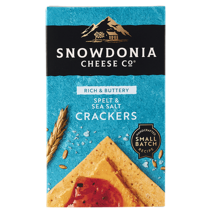Sea Salt & Spelt Crackers
