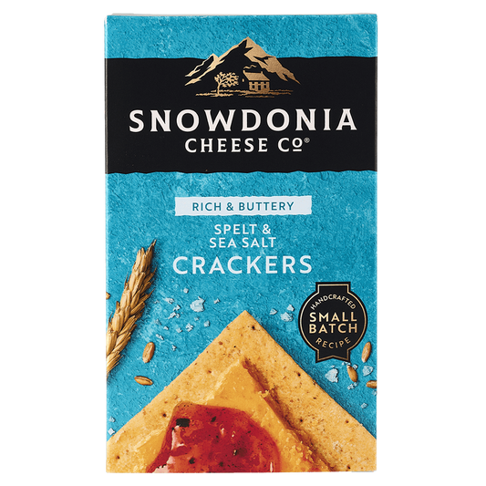 Sea Salt & Spelt Crackers