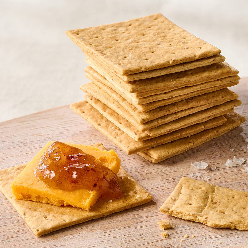 Sea Salt & Spelt Crackers