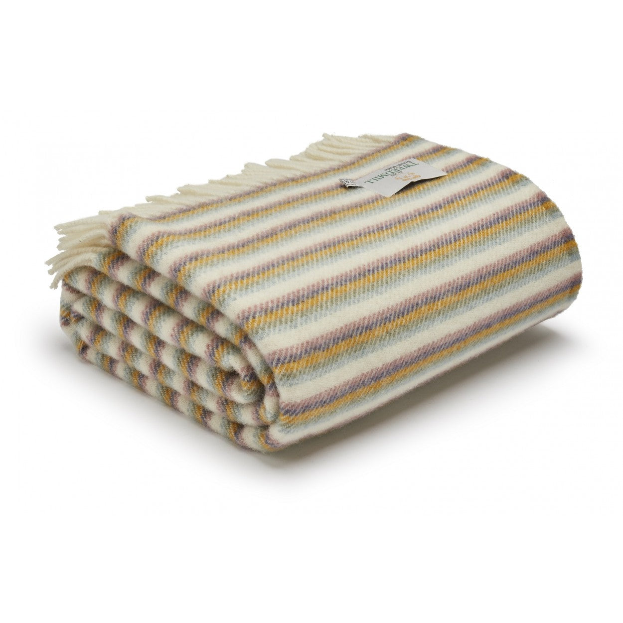 Sunset Stripe Throw by Tweedmill
