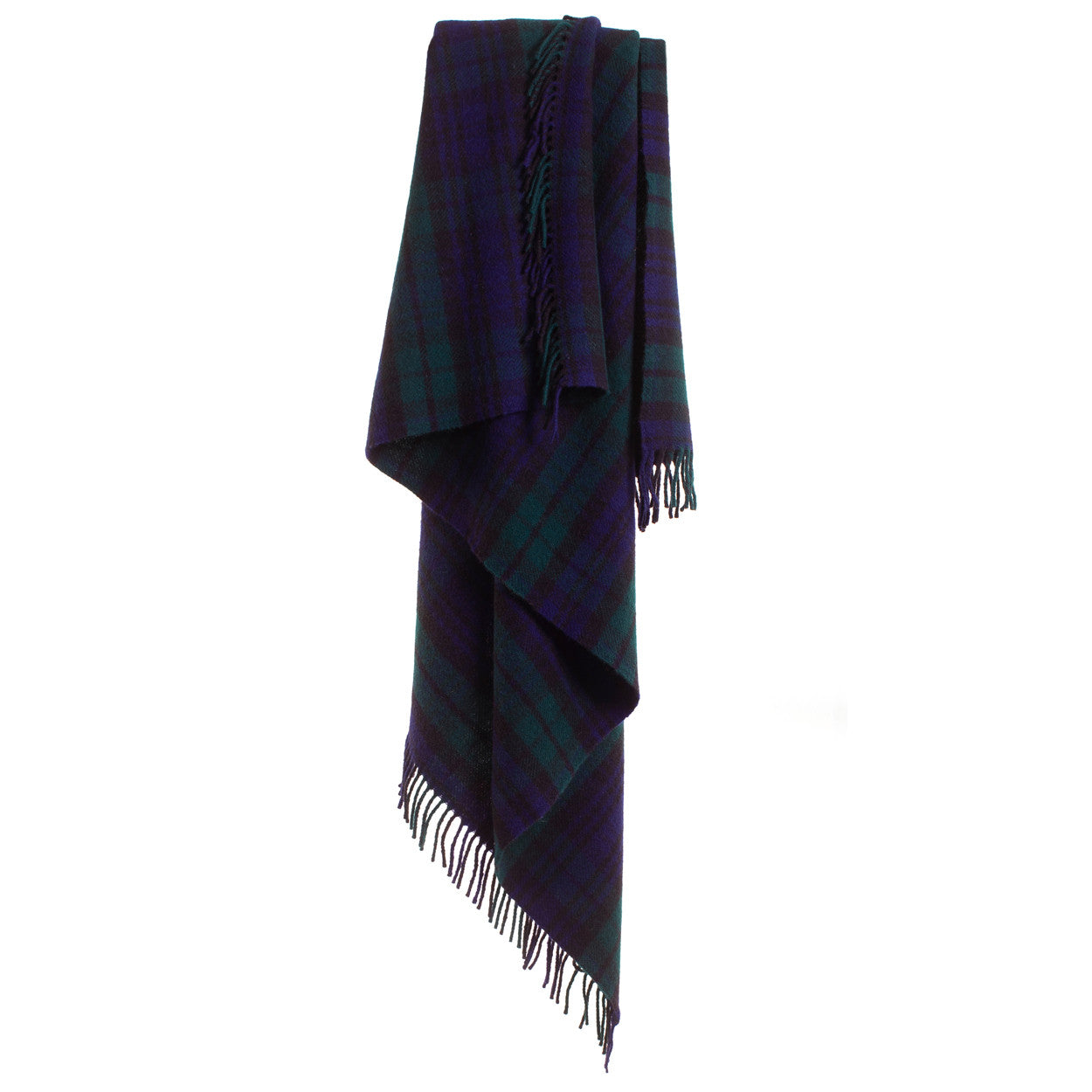 Tartan Blackwatch Throw By Tweedmill