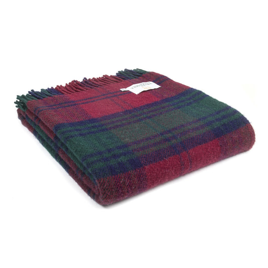 Tartan Lindsay Throw By Tweedmill