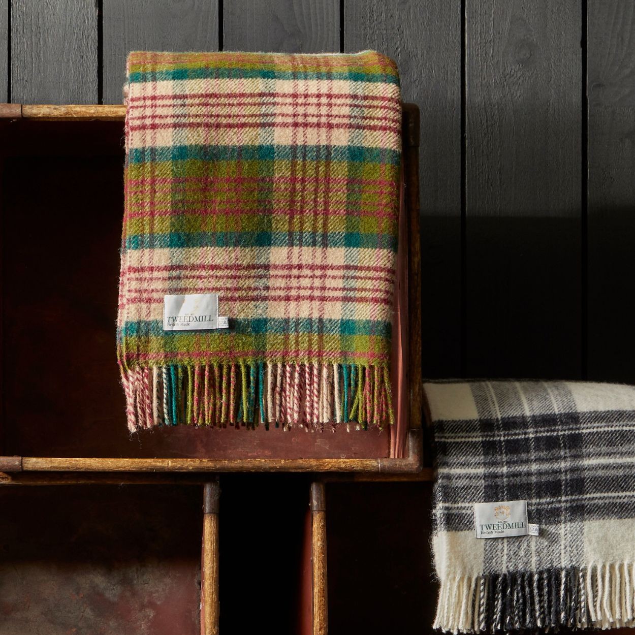 Tartan Thistleberry Throw By Tweedmill