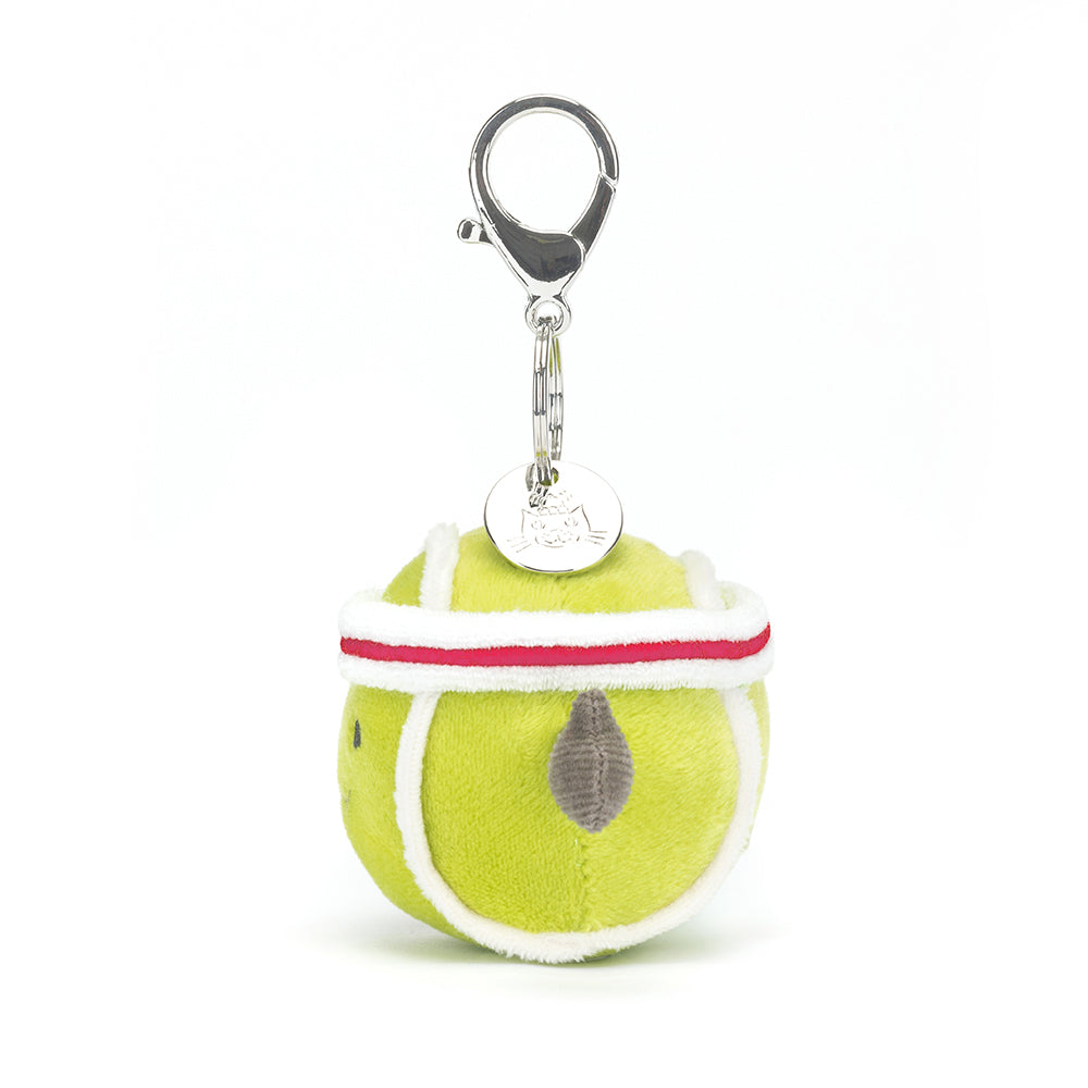Amuseables Tennis Ball Bag Charm by Jellycat