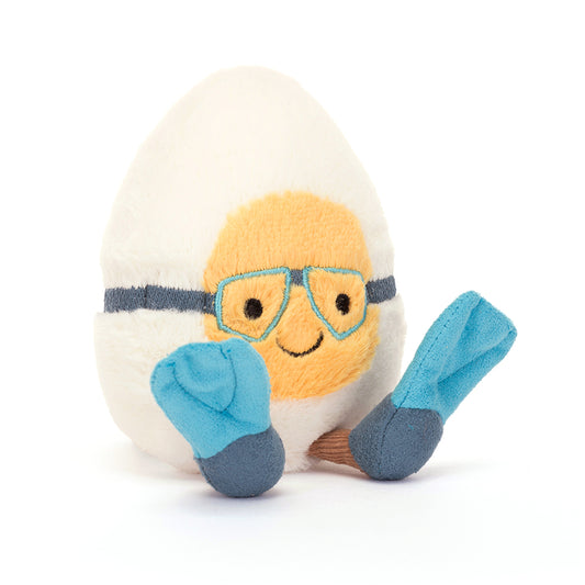 Amuseables Scuba Diving Boiled Egg by Jellycat