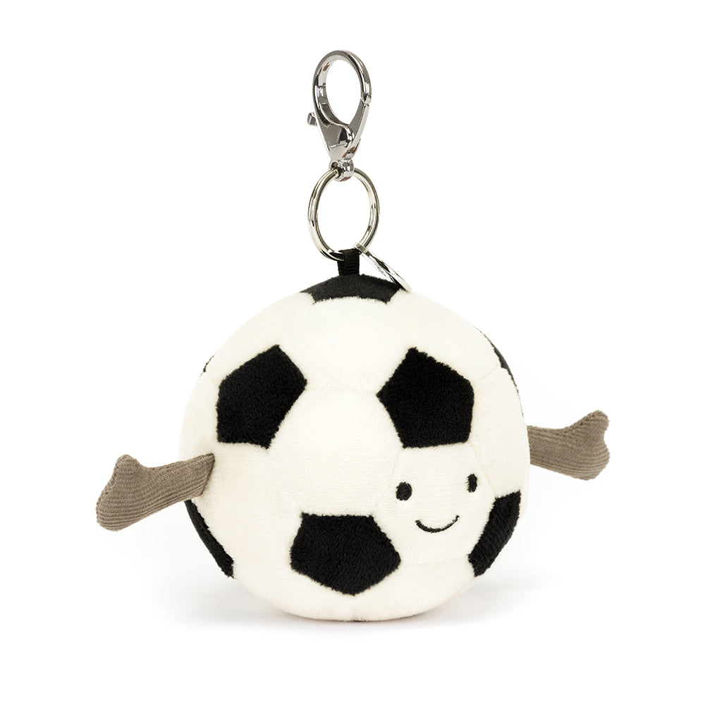 Amuseables Football Bag Charm by Jellycat