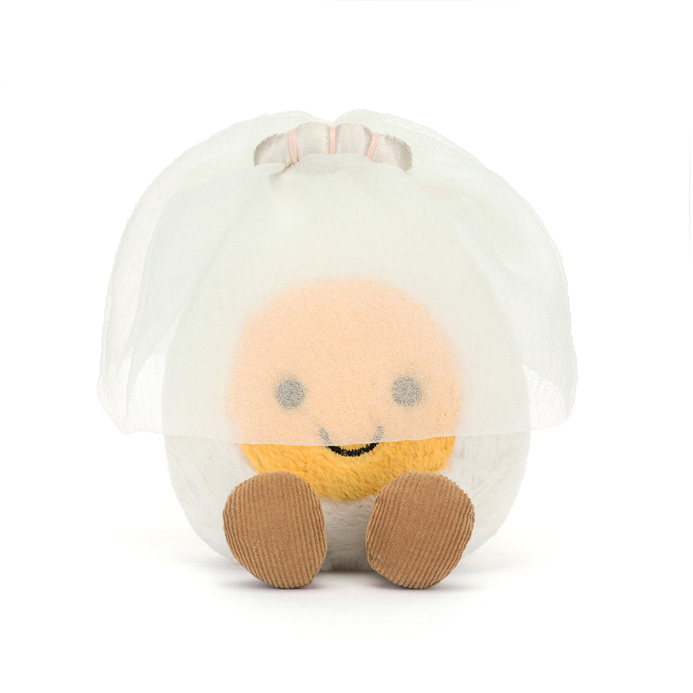 Amuseables Bride Boiled Egg by Jellycat