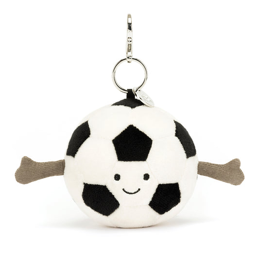 Amuseables Football Bag Charm by Jellycat