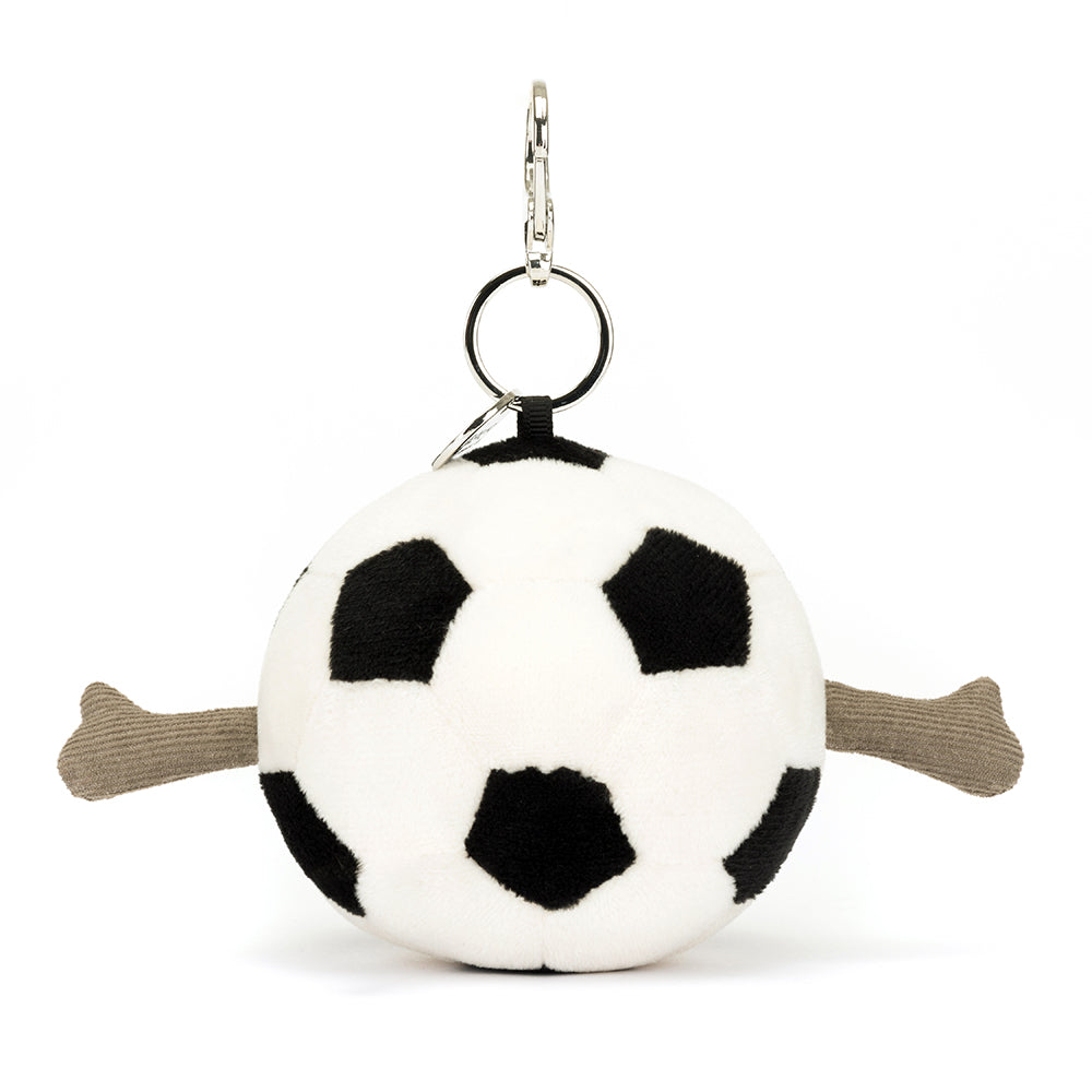 Amuseables Football Bag Charm by Jellycat