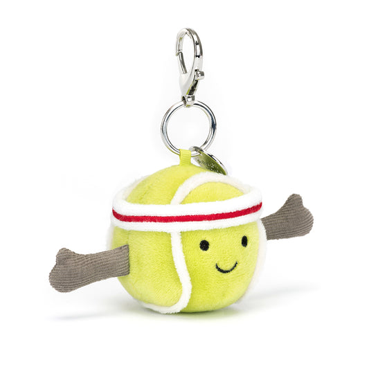 Amuseables Tennis Ball Bag Charm by Jellycat