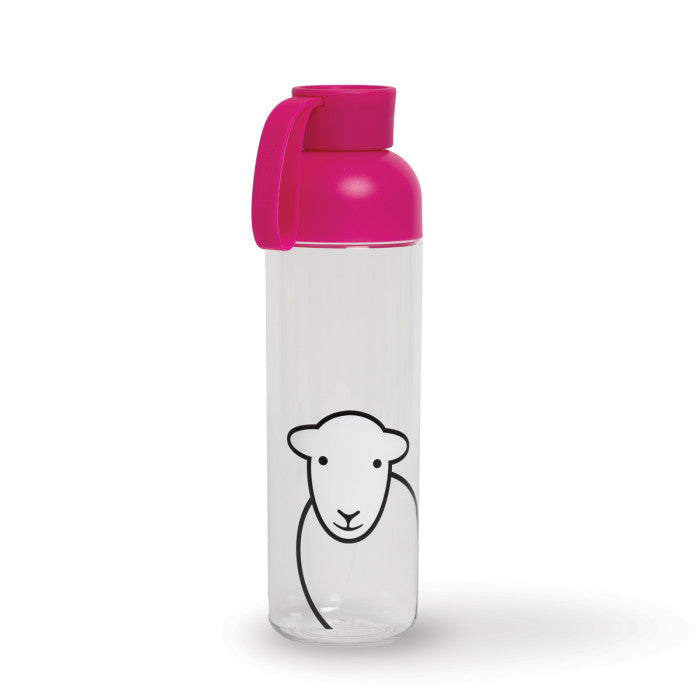 Hello Water Bottle Pink