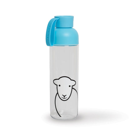 Hello Water Bottle Blue