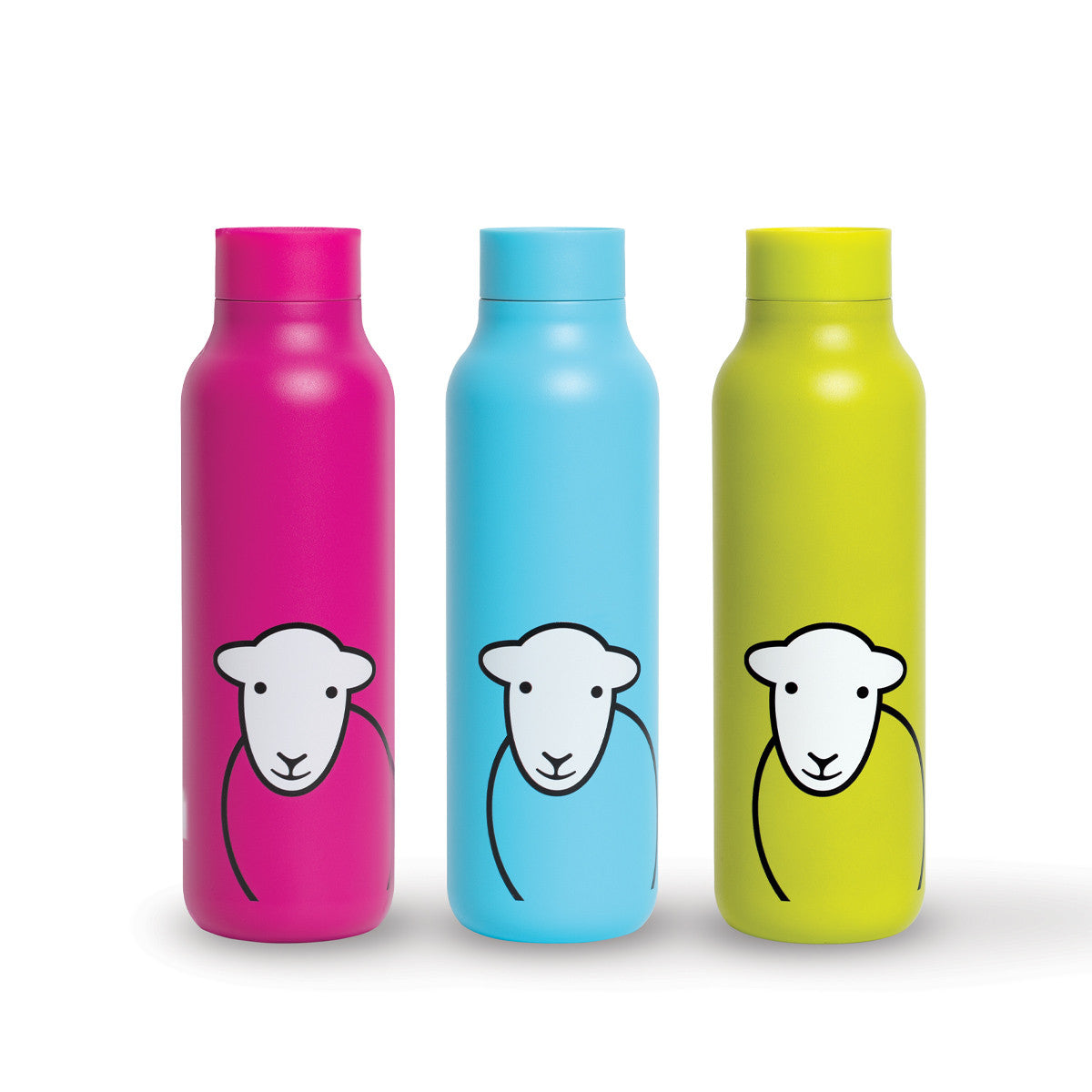 Hello Travel Flask Pink