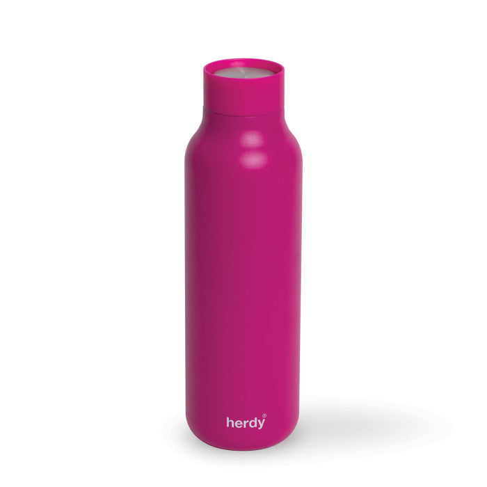Hello Travel Flask Pink