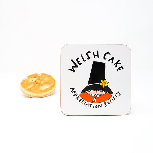 Welshcake Appreciation Society Coaster