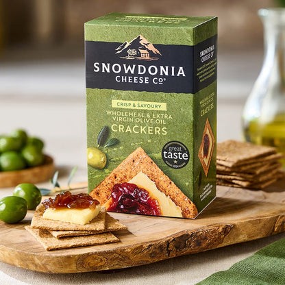 Wholemeal & Extra Virgin Olive Oil Crackers