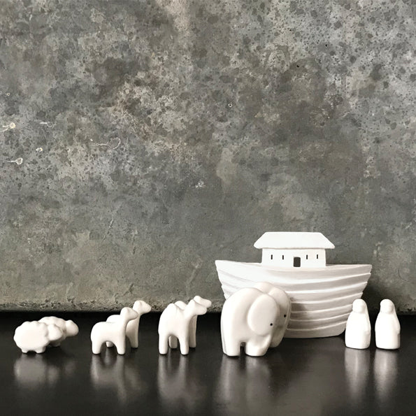 Porcelain Noahs Ark Set
