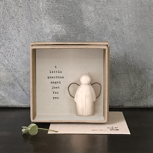 Mini Boxed Guardian Angel For You Card