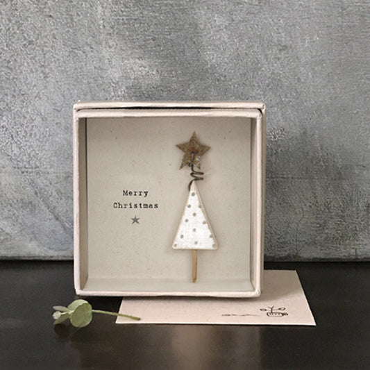 Mini Boxed Christmas Tree Card
