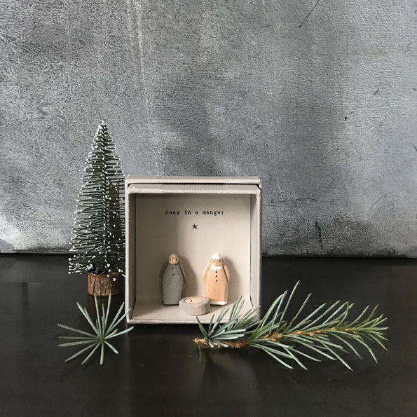 Mini Boxed Nativity Card