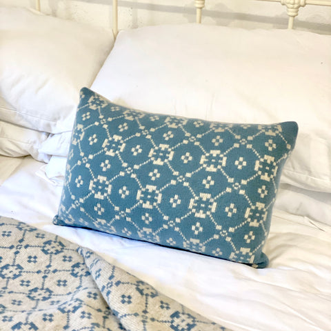 Summer Sea Rectangle Lambswool Cushion