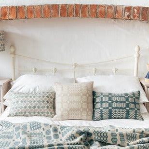 Sand Lambswool Cushion