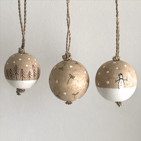 Wood Forest Bauble