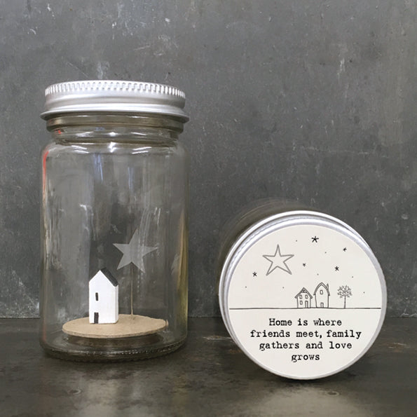 House and Star in a Jar