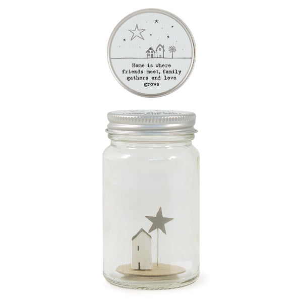 House and Star in a Jar