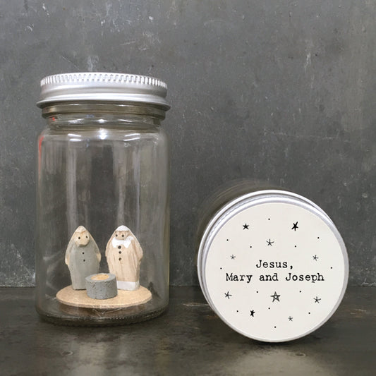 Nativity in a Jar