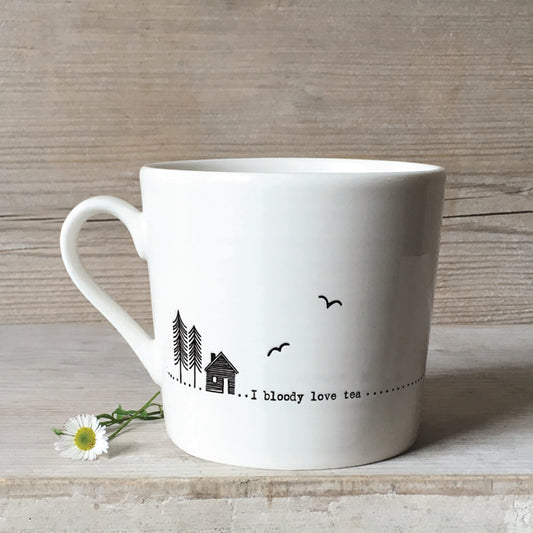 Bloody Love Tea Porcelain Mug