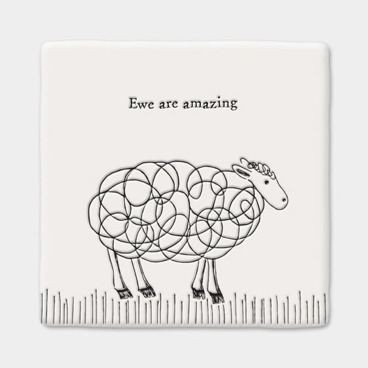 Ewe Are Amazing Coaster