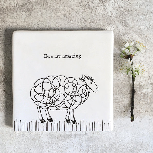 Ewe Are Amazing Coaster