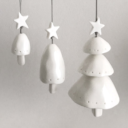 Layered Porcelain Tree Bell
