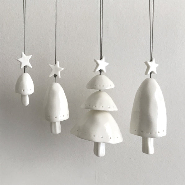 Layered Porcelain Tree Bell