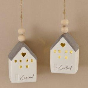 Cariad Light Up House Hanger