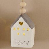 Cartref Light Up House Hanger